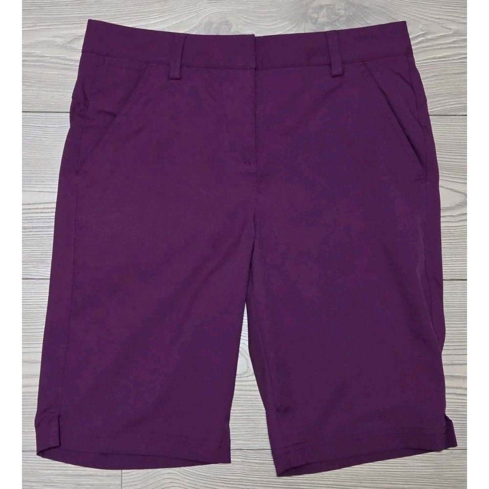 Puma SE Way 1 Golf Shorts Womens Size 2 Purple Pink Fuchsia